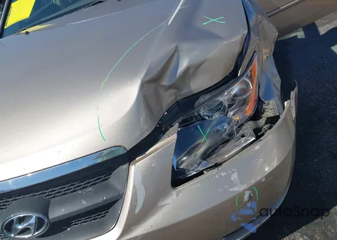 2007 Hyundai Sonata Gls from USA, damaged, VIN 5NPET46C07H234920